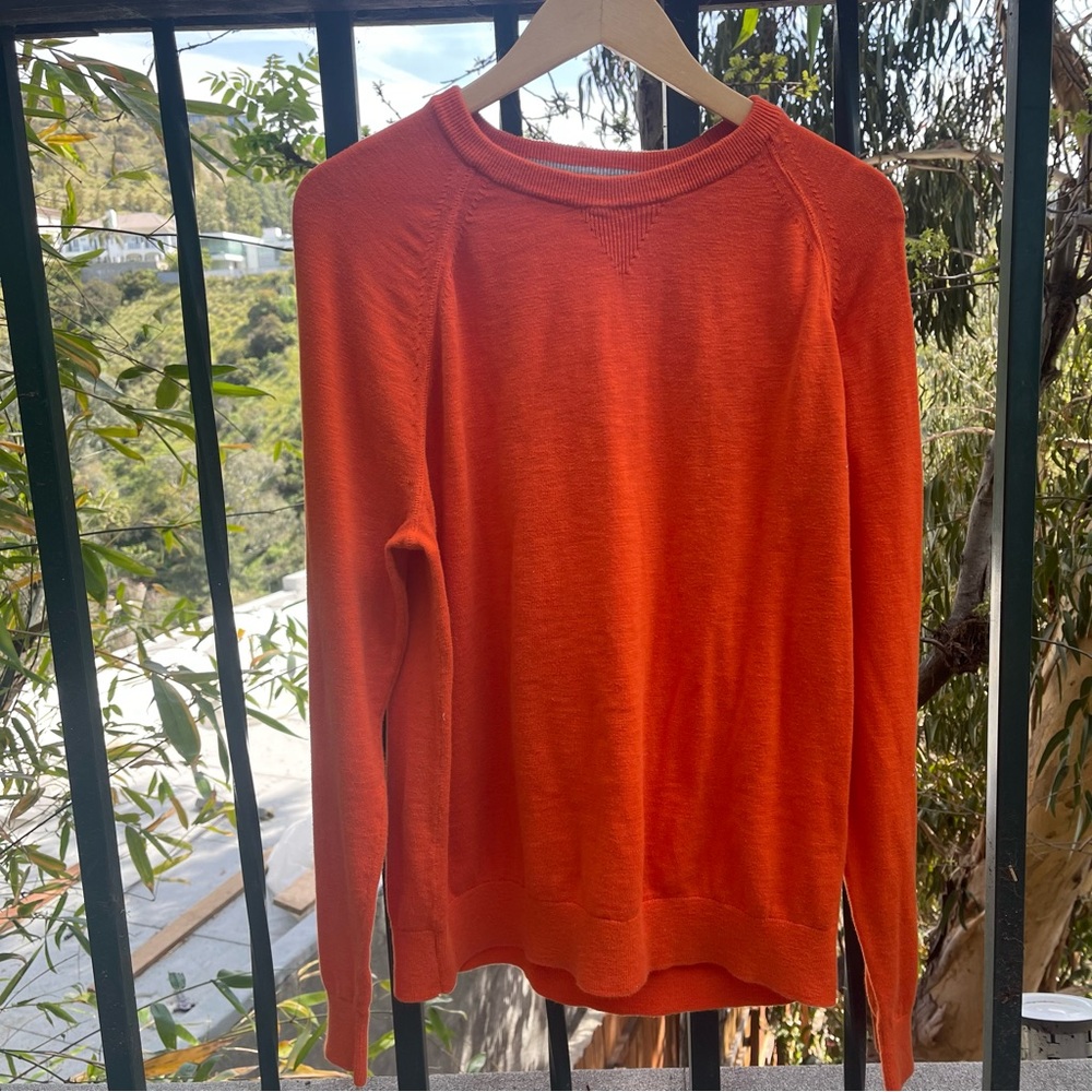 Banana republic orange sweater